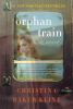 Book cover for "Orphan train"