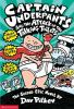 Book cover for "Captain Underpants and the attack of the talking toilets".