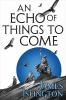 Book cover for "An echo of things to come"