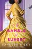 Book cover for "A gamble at sunset"