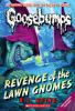 Book cover for "Revenge of the lawn gnomes".