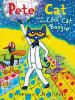 Book cover for "Pete the cat and the cool cat boogie".