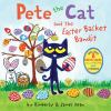 Book cover for "Pete the Cat and the Easter basket bandit".