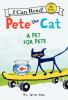 Book cover for "Pete the cat".