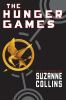 Book cover for "The Hunger Games".